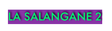 LA SALANGANE 2
